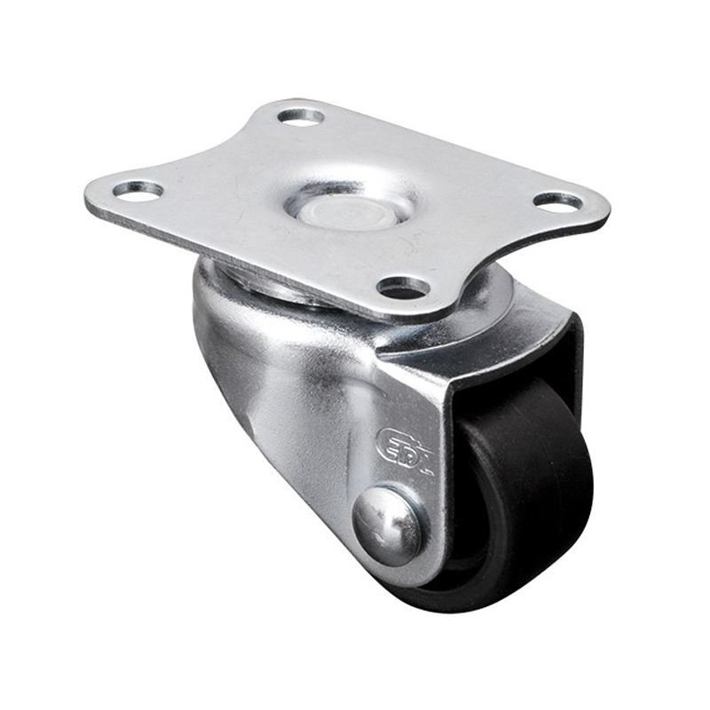 EDL Mini 1'' 25kg Plate Swivel PO Caster 20111-201-02