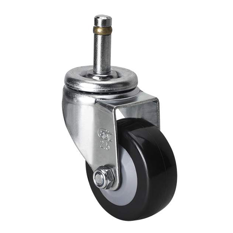 EDL Light 2.5'' 60kg Stem Swivel PU Caster 361525-3625-64