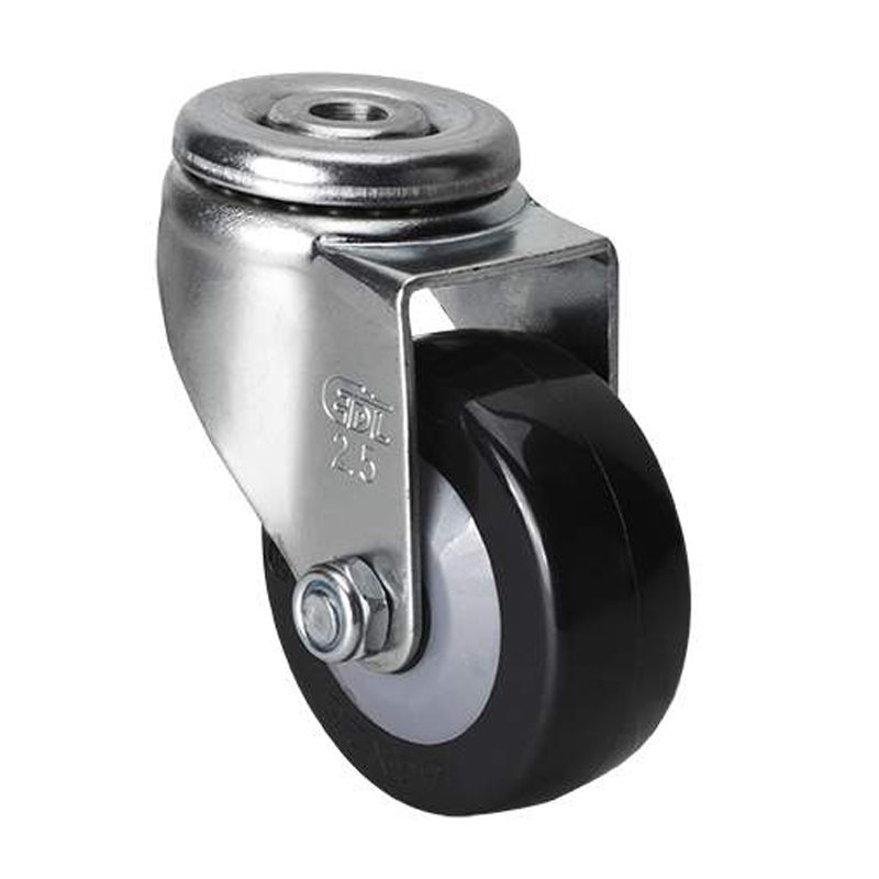 EDL Light 2.5'' 60kg Bolt Hole Swivel PU Caster 361725-3625-64