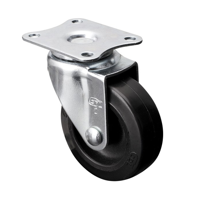 EDL Mini 2'' 25kg Plate Swivel PU Caster 20112-202-62