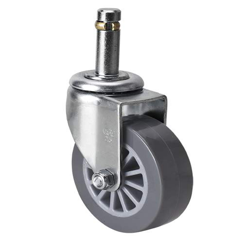 EDL Mini 2.5'' 35kg Stem Swivel PU Caster 261525-2625-73
