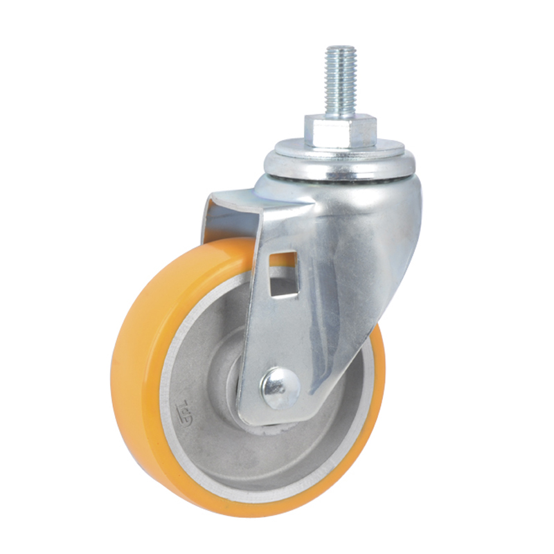EDL Medium 4'' 150Kg Threaded Swivel TPU Caster 50134-504-86A