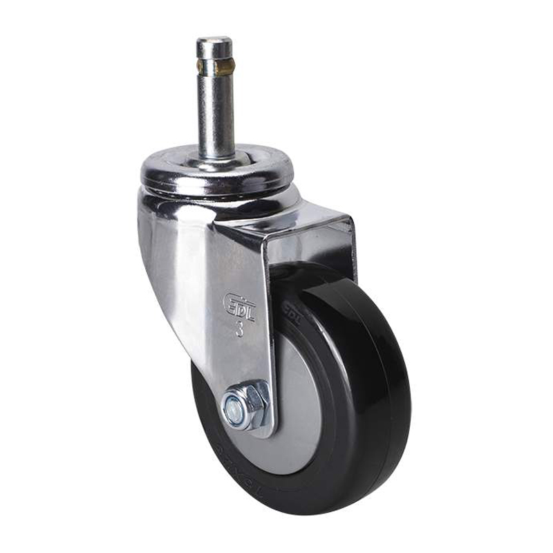 EDL Light 3'' 70kg Stem Swivel PU Caster 37253-373-67