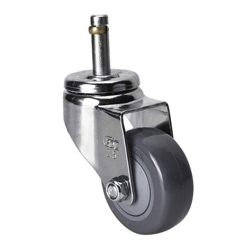 EDL Light 2.5'' 80kg Stem Swivel PU Caster 372525-3725-77