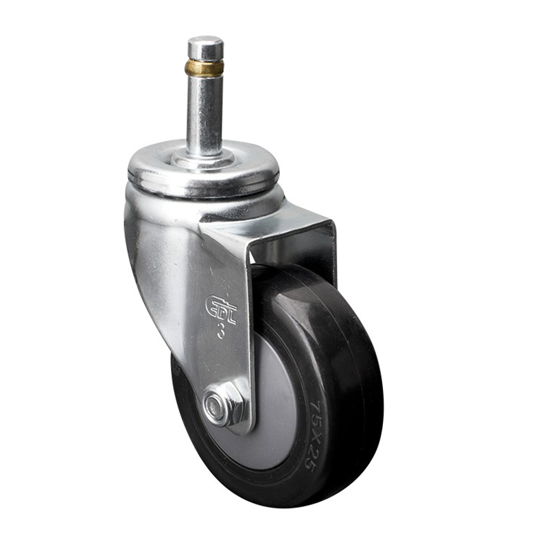EDL Light 3'' 70kg Stem Swivel PU Caster 37153-373-67