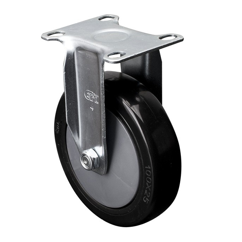 EDL Light 4'' 80kg Rigid PU Caster 37104-374-67