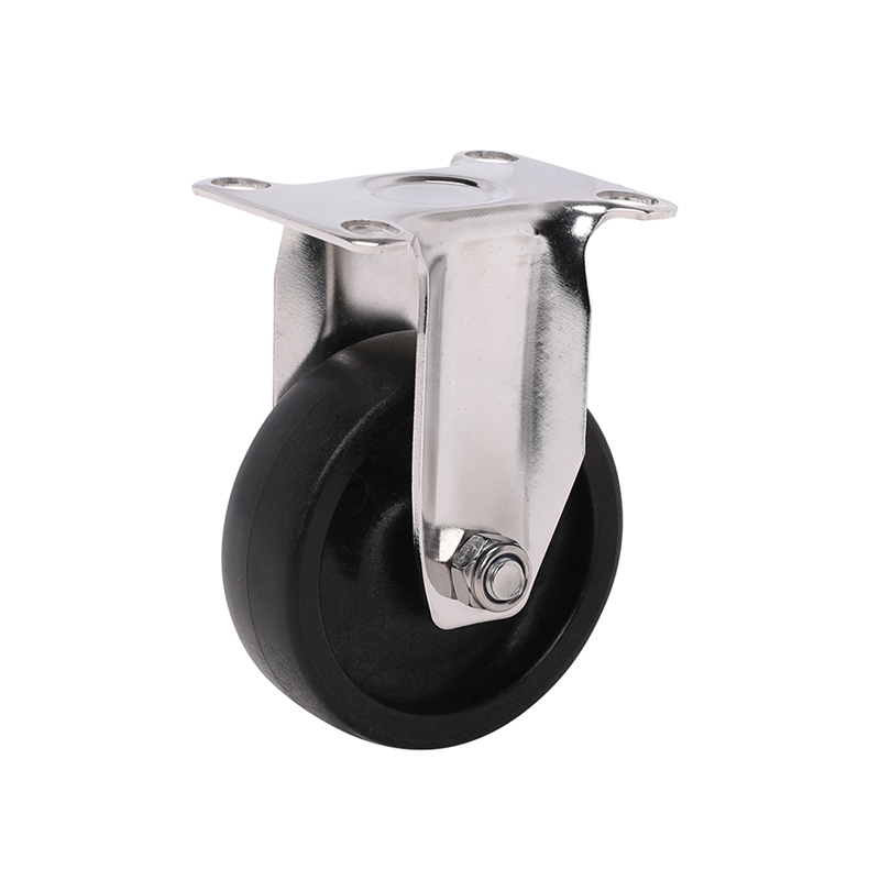 EDL Stainless Steel Light 2.5'' 70kg Rigid PO Caster S347025-S3425-03