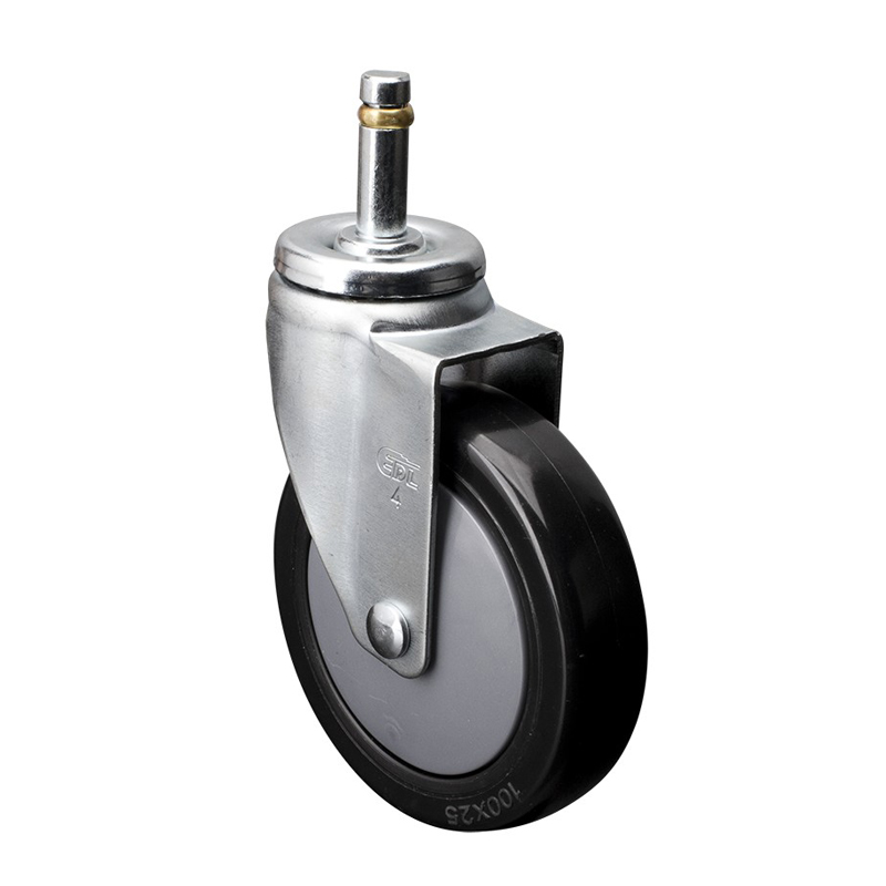 EDL Light 4'' 70kg Stem Swivel PU Caster 37154-374-67
