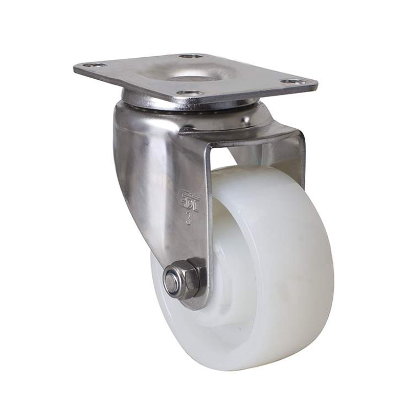 EDL Stainless Steel Medium 3'' 150kg Plate Swivel TPA Caster S54713-S543-25