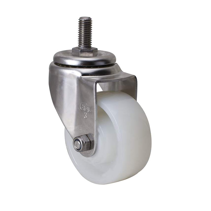 EDL Stainless Steel Medium 3'' 150kg Threaded Swivel TPA Caster S54733-S543-25