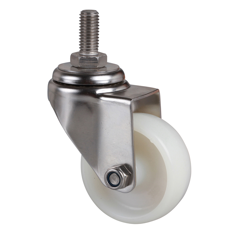EDL Stainless Steel Light 2.5'' 80kg Threaded Swivel TPA Caster S347325-S3425-23