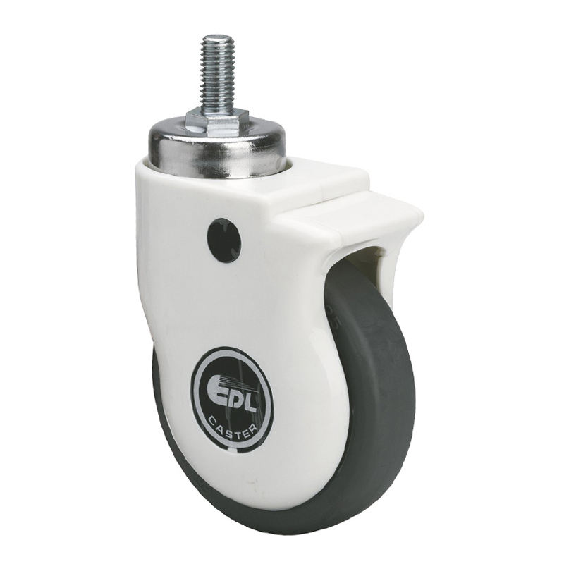 EDL 4'' 70kg Threaded Swivel TPE Medical Caster E37134-E374-57