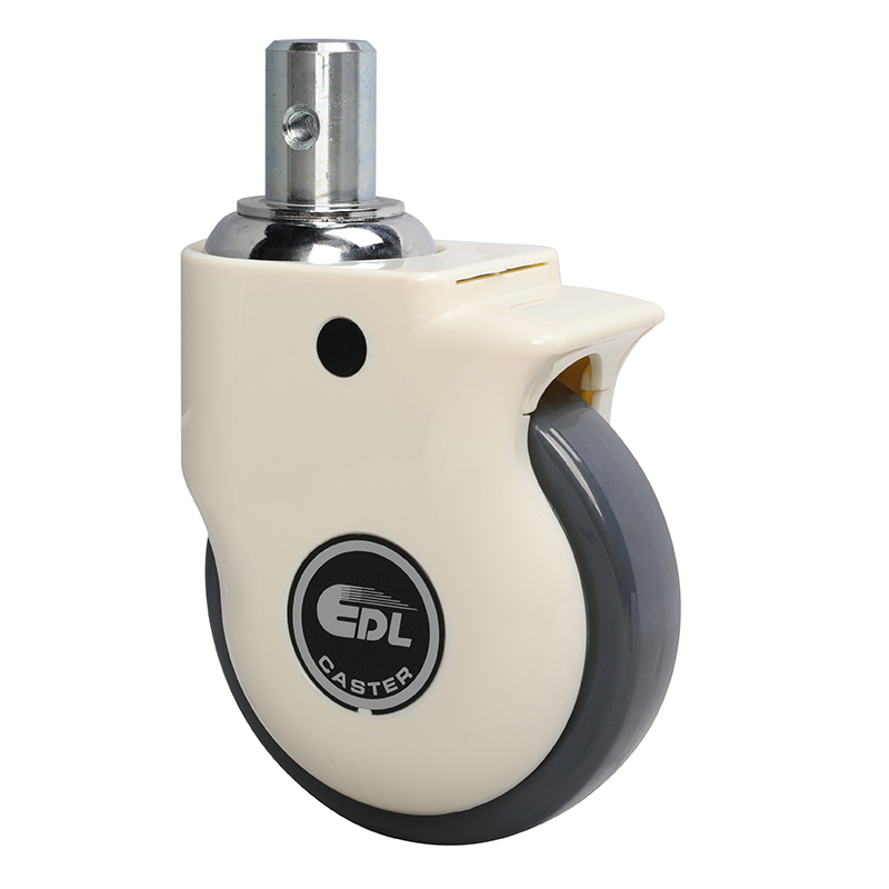 EDL 5'' 130kg Stem Swivel PU Medical Caster E57155-E575-77