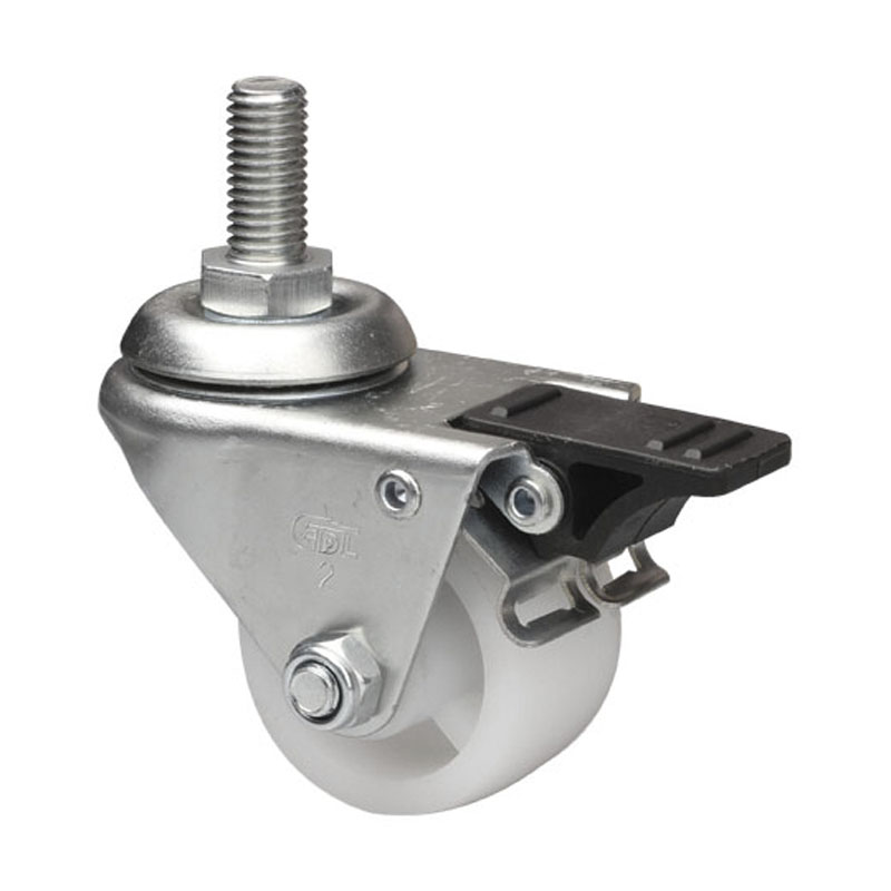 EDL Low Gravity 2'' 80Kg Threaded Plastic Dual Brake PO Machine  M31142H-M312-04