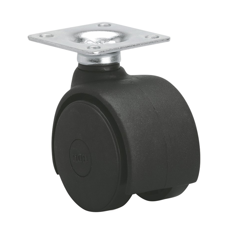 EDL Mini 1.5” 30Kg Plate Swivel PA Caster 15014