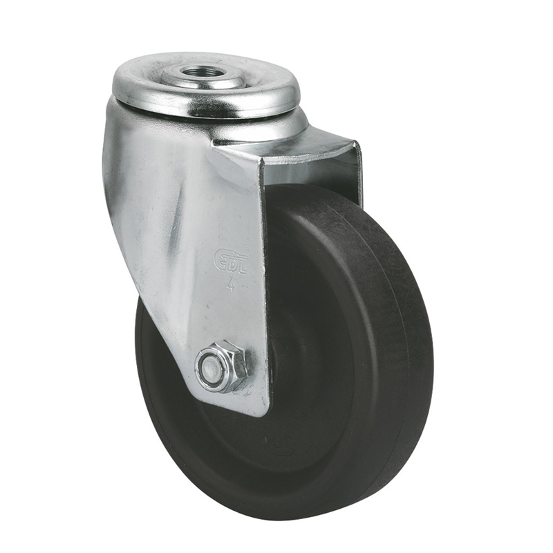 EDL Medium 4'' 100kg Bolt Hole Swivel Hi-temp HP Caster H50174/M12X25/U2-H504-14