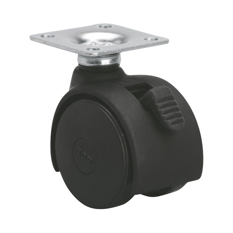 EDL Mini 1.5” 30Kg Plate Brake PA Caster 15024