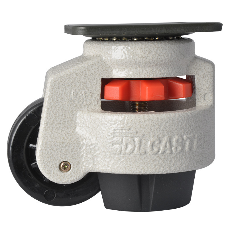 EDL 750kg Plate Swivel Leveling Caster GD-100F
