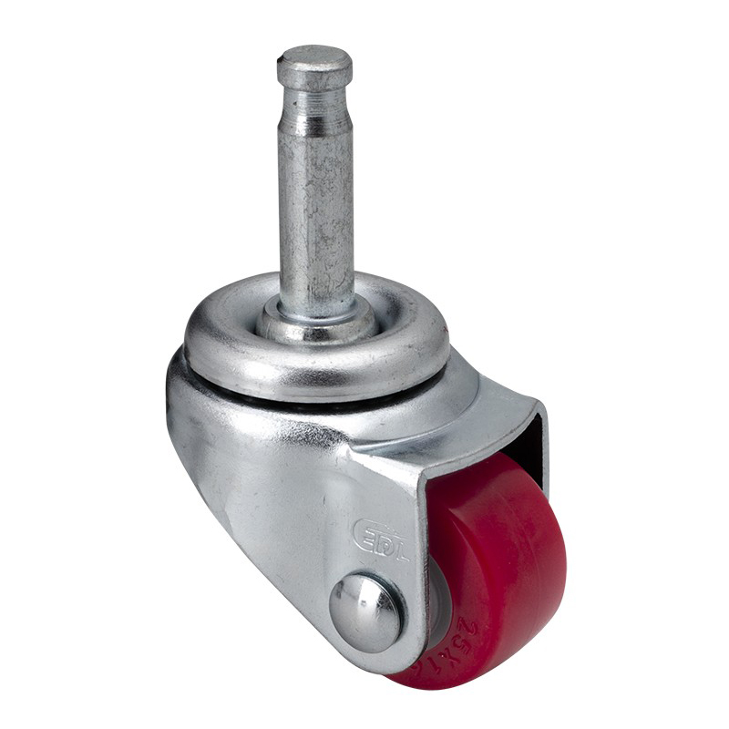 EDL Mini 1'' 30kg Stem Swivel TPU Caster 20151-201-82