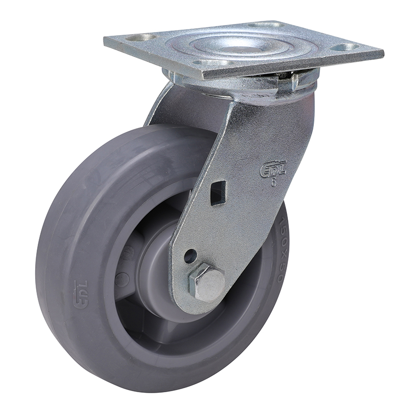 华体会网信誉好25
重型6英寸350kg平顶万向人造胶(TPE)脚轮 73116-736-56