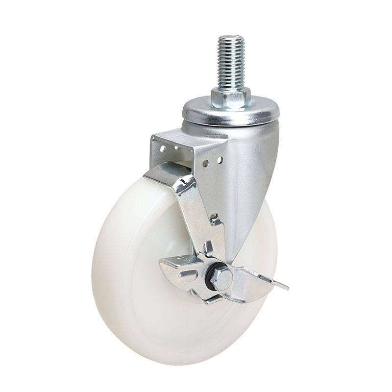 华体会网信誉好25
中型6英寸200kg丝杆侧轮刹聚烯烃PO脚轮 66146C-666-06/C