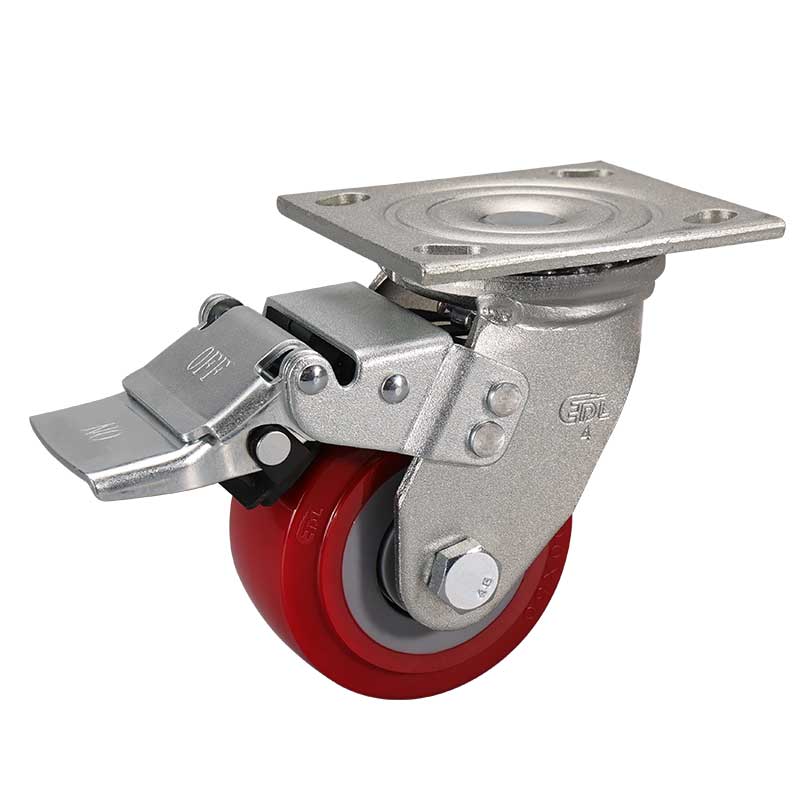 华体会网信誉好25
重型4英寸350kg万向铁双刹聚氨酯(PU)脚轮 73124L-734-86