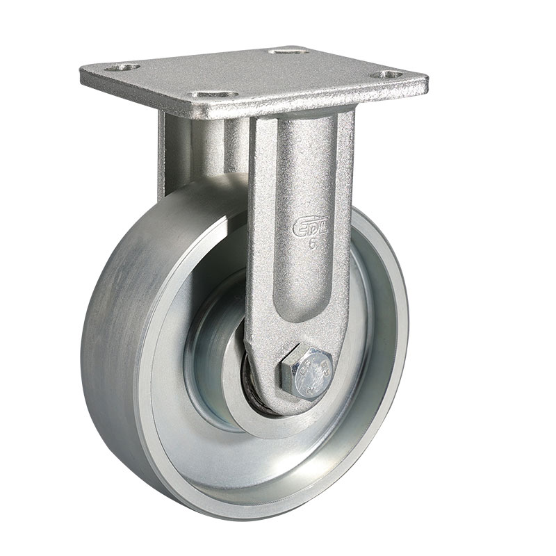 EDL Heavy 6" 950kg Rigid Carbon Steel Caster 78106-786-96