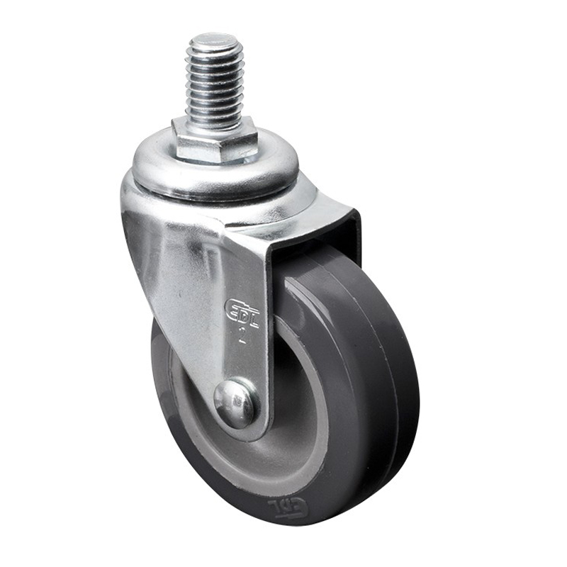 EDL Mini 2'' 30kg Threaded Swivel PU Caster 20132-202-72