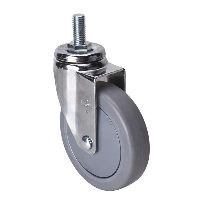 EDL Light 4'' 70kg Threaded Swivel TPE Caster 37234-374-57