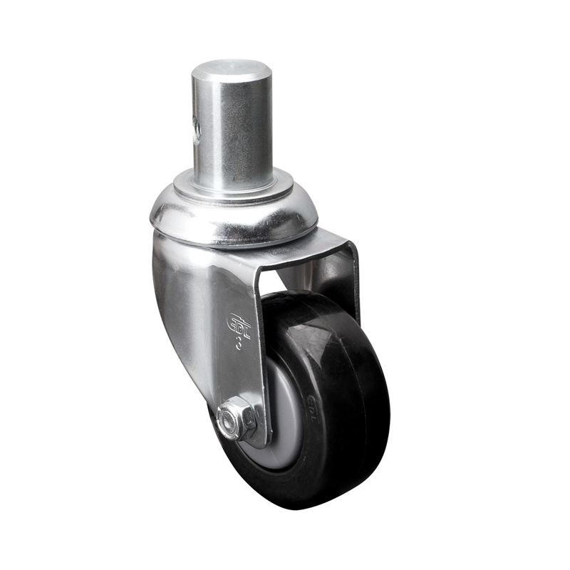 EDL Medium 3'' 110Kg Stem Swivel PU Caster 57153-573-67