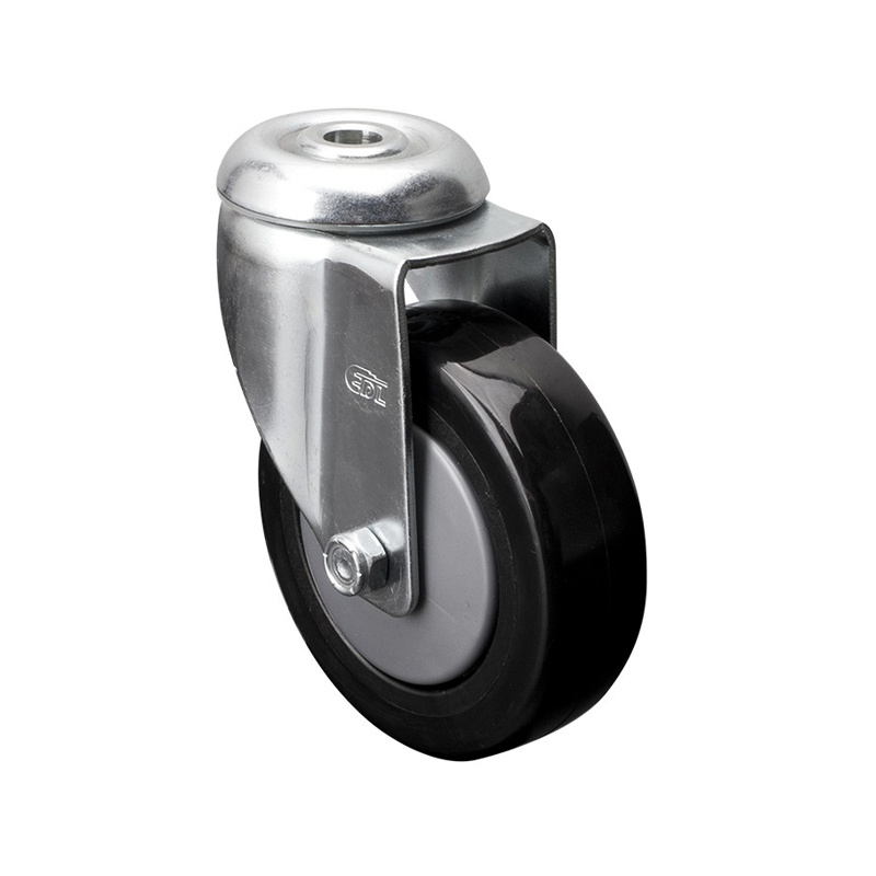 EDL Medium 4'' 110Kg Bolt Hole Swivel PU Caster57174-574-67