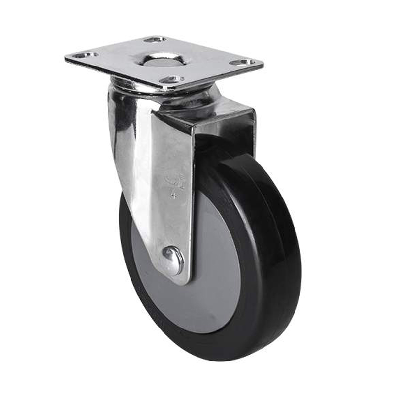 EDL Light 4'' 70kg Plate Swivel PU Caster 37214-374-67