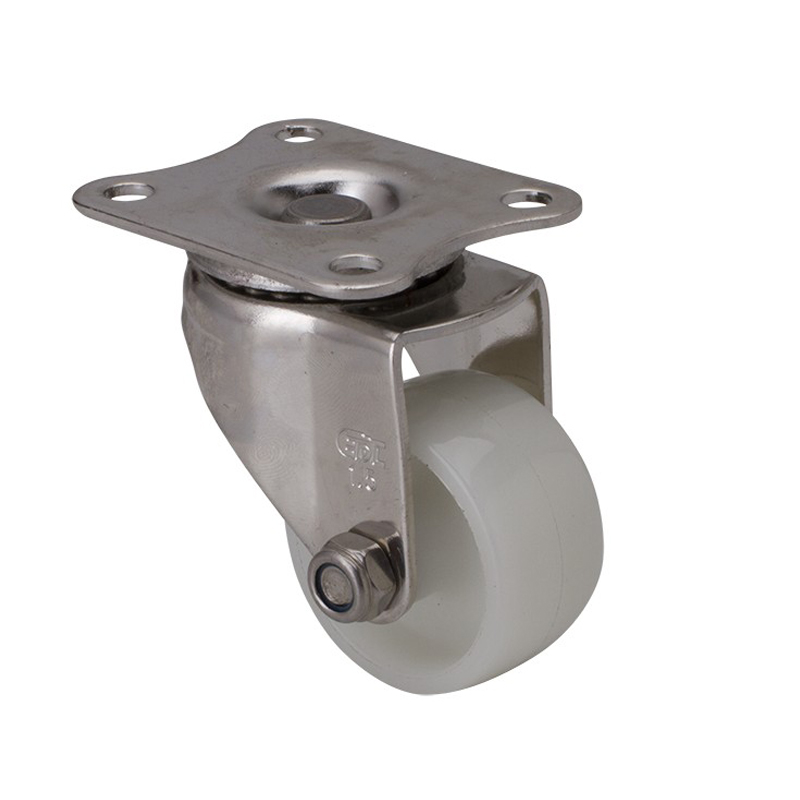 EDL Stainless Steel Mini 1.5'' 45kg Plate Swivel PA Caster S267115-S2615-23