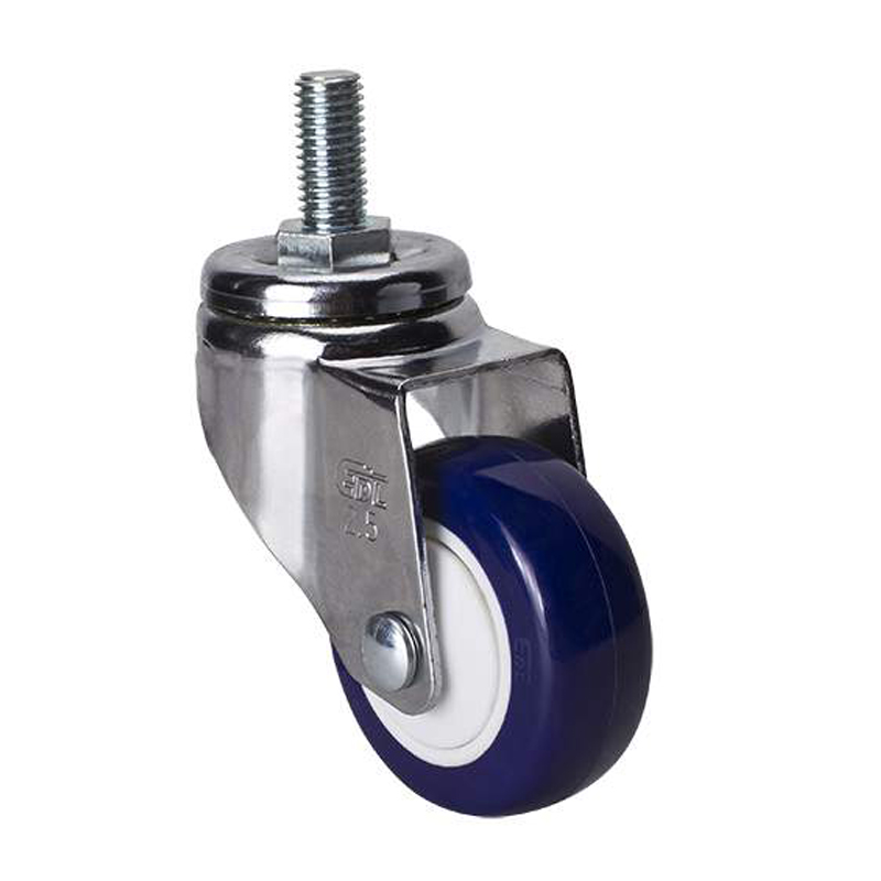 EDL Light 2.5'' 80kg Threaded Swivel TPU Caster 372325-3725-87