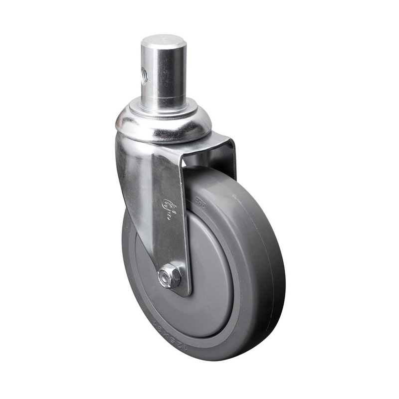 EDL Medium 5'' 130Kg Stem Swivel TPE Caster 57155-575-57