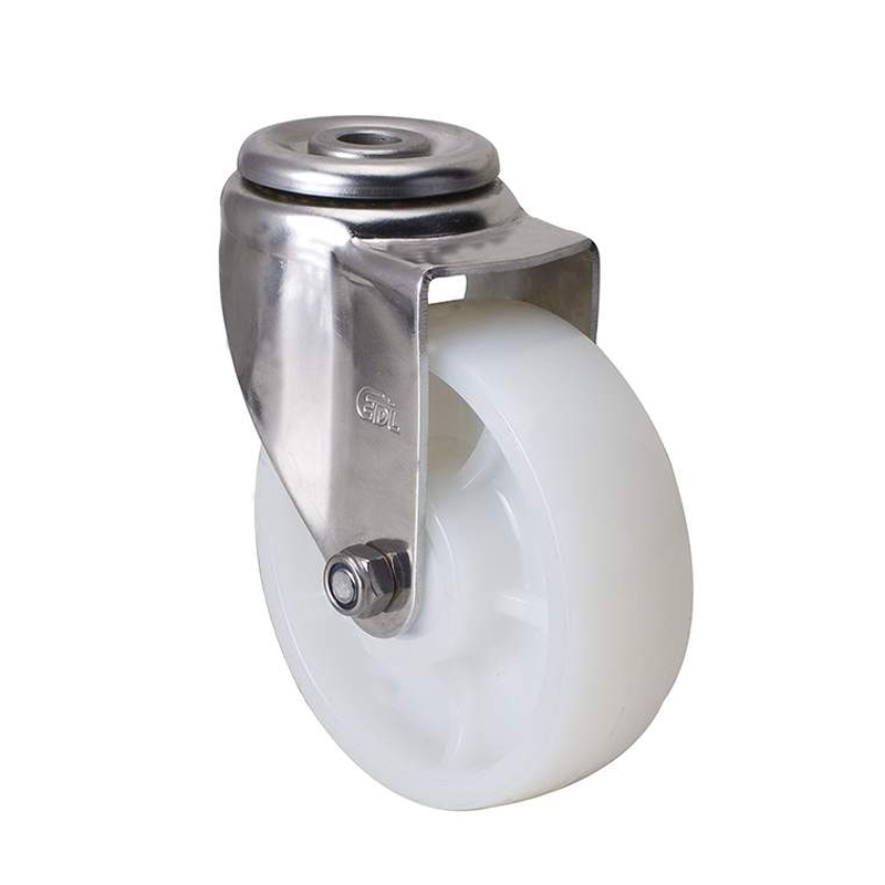 EDL Stainless Steel Medium 4'' 150kg Bolt Hole Swivel TPA Caster S54774-S544-25