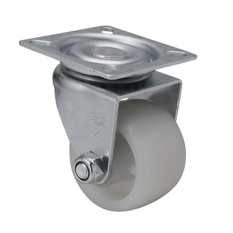 EDL Low Gravity 2'' 80Kg Plate Swivel PO Machine Caster M31112-M312-04