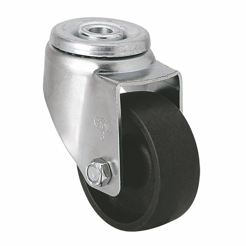 EDL Medium 3'' 90kg Bolt Hole Swivel Hi-temp HP Caster h50173/U2-h503-14/U2