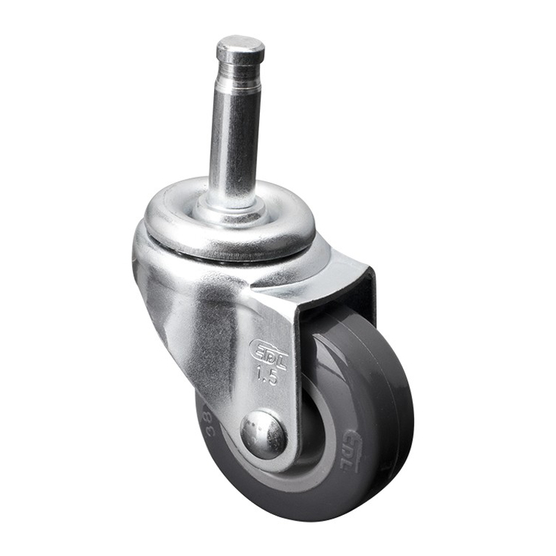 EDL Mini 1.5'' 30kg Stem Swivel PU Caster 201515-2015-72